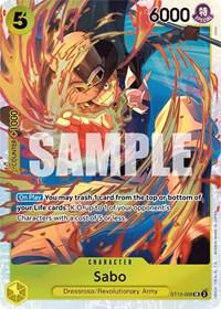 Sabo ST13-008 One Piece Ultra Deck: The Three Brothers