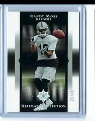 Randy Moss Football Cards 2005 Upper Deck Ultimate Collection Prices