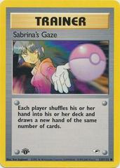 Sabrina's Gaze [1st Edition] #125 Prices | Pokemon Gym Heroes