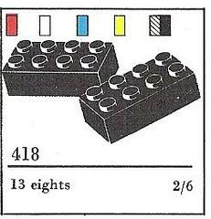LEGO Set | 2 x 4 Bricks LEGO Classic