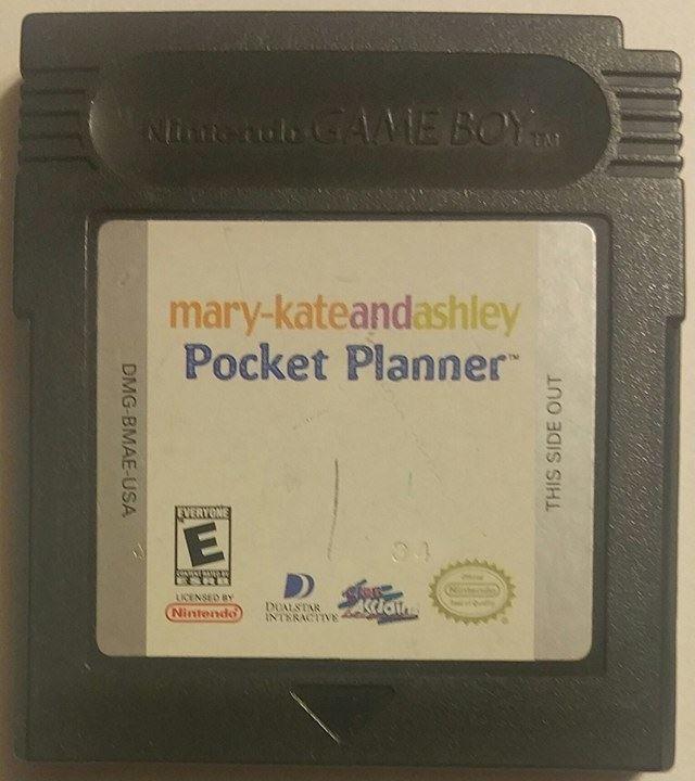MaryKate and Ashley Pocket Planner Item only GameBoy Color