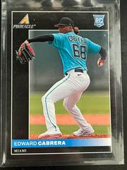 Edward Cabrera #6 | Edward Cabrera Baseball Cards 2022 Panini Chronicles Pinnacle