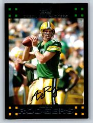 Aaron Rodgers Football Cards 2007 Topps Prices