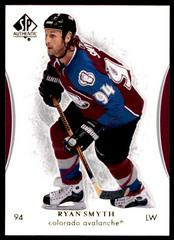 Ryan Smyth Hockey Cards 2007 SP Authentic Prices