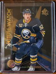 Hudson Fasching [Autograph Black Gold] Hockey Cards 2016 SP Authentic Prices