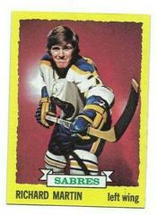Richard Martin #155 Hockey Cards 1973 Topps Prices