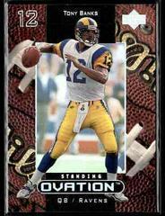 Tony Banks #5 Football Cards 1999 Upper Deck Ovation Prices