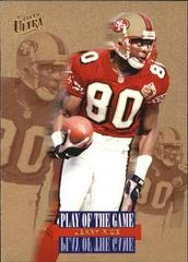 Jerry Rice #2 Football Cards 1997 Ultra Play O T Game Prices