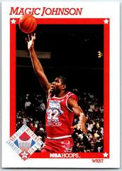 Magic Johnson [All Star] #266 Basketball Cards 1991 Hoops Prices