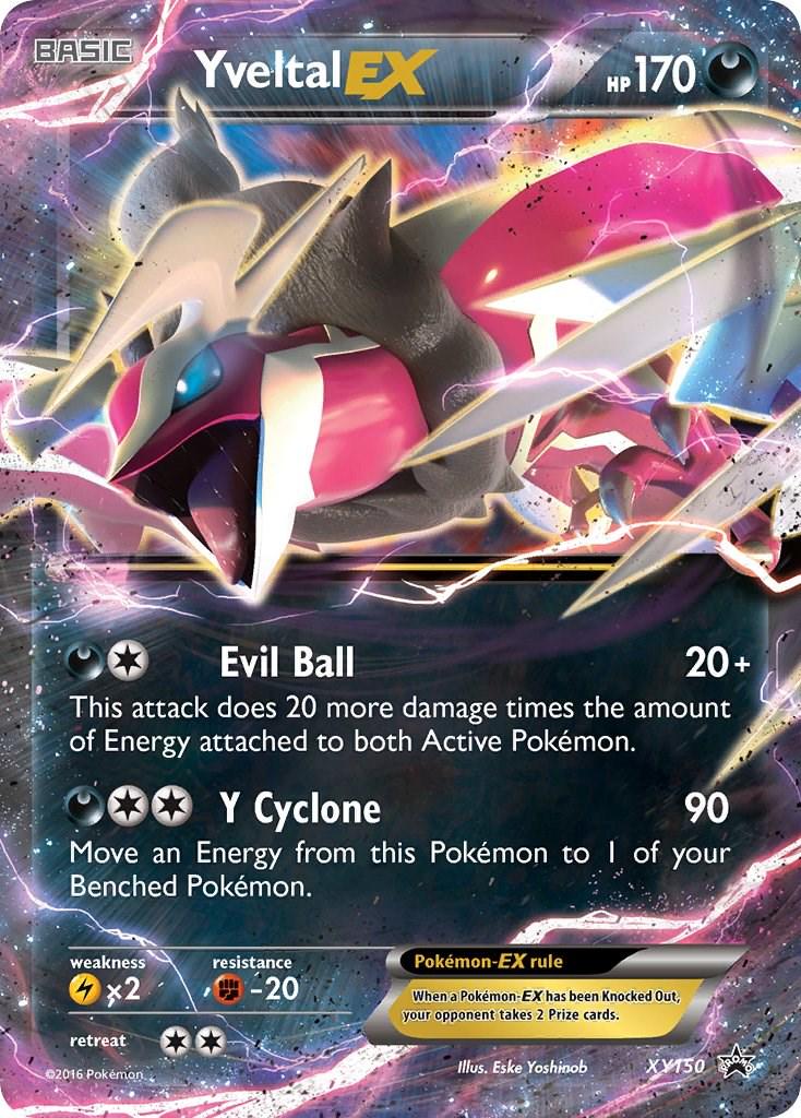 Yveltal EX #XY150 Pokemon Promo