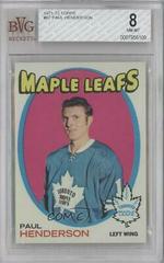 Paul Henderson Hockey Cards 1971 Topps Prices