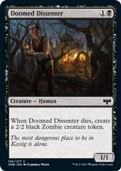 Doomed Dissenter [Foil] #106 Magic Innistrad: Crimson Vow Prices