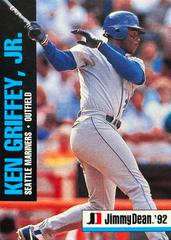 Ken Griffey jr Baseball Cards 1992 Jimmy Dean Prices