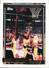 Michael Jordan #141 Basketball Cards 1992 Topps Gold Prices
