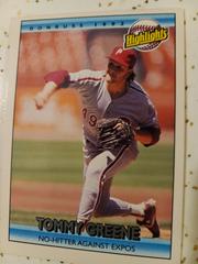 Tommy Greene [Highlights] #94 Baseball Cards 1992 Donruss Prices