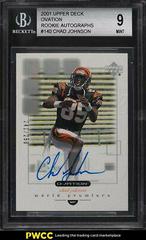 Chad Johnson [Autograph] Football Cards 2001 Upper Deck Ovation Prices