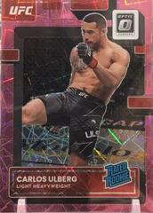 Carlos Ulberg [Pink Velocity] #140 Ufc Cards 2023 Panini Donruss Optic UFC Prices