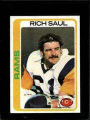 Rich Saul #498 Football Cards 1978 Topps Prices