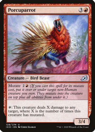 Porcuparrot [Foil] Magic Ikoria Lair of Behemoths