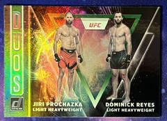 Jiri Prochazka, Dominick Reyes [Green] Ufc Cards 2022 Panini Donruss UFC Duos Prices