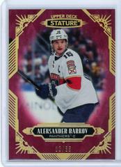 Aleksander Barkov [Red] Hockey Cards 2020 Upper Deck Stature Prices