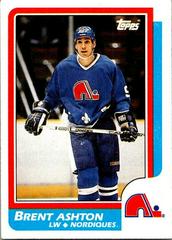 Brent Ashton #181 Hockey Cards 1986 Topps Prices