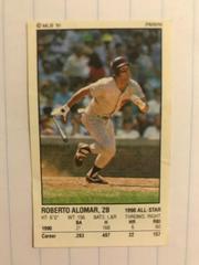 Roberto Alomar #96 Baseball Cards 1991 Panini Stickers Prices