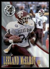 Leeland McElroy #8 Football Cards 1996 Press Pass Prices