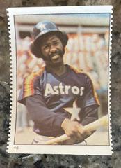 Tony Scott #46 Baseball Cards 1982 Fleer Stamps Prices