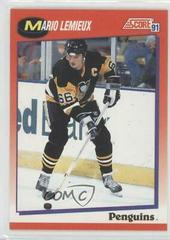 Mario Lemieux [Bilingual] Hockey Cards 1991 Score Canadian Prices