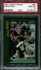 Andre Reed #62 Football Cards 1997 Topps Chrome Prices