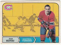 Jean Beliveau #166 Hockey Cards 1968 O-Pee-Chee Prices