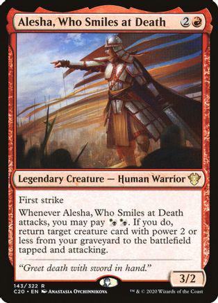 Alesha, Who Smiles at Death Magic Commander 2020