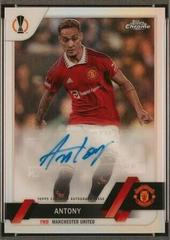 Antony Soccer Cards 2022 Topps Chrome UEFA Club Competitions Autographs Prices