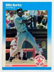 Ellis Burks Baseball Cards 1987 Fleer Update Prices