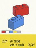 LEGO Set | 1 x 2 Bricks LEGO Classic