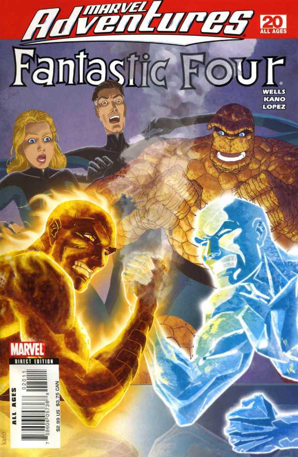 Marvel Adventures: Fantastic Four #20 (2007) Comic Books Marvel Adventures Fantastic Four