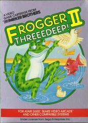 Front Cover | Frogger II: Threeedeep Atari 2600
