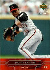 Barry Larkin Baseball Cards 2005 Upper Deck First Pitch Prices