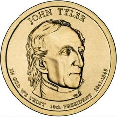 2009 D [JOHN TYLER] Coins Presidential Dollar Prices
