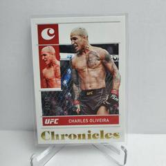 Charles Oliveira [Gold] Ufc Cards 2022 Panini Chronicles UFC Prices