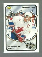 Wrapped in the Maple Leaf #14 Hockey Cards 1992 Upper Deck Wayne Gretzky Heroes Prices