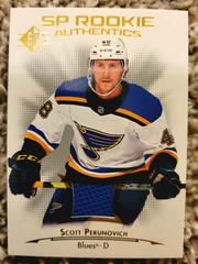 Scott Perunovich [Jersey] #115 Hockey Cards 2021 SP Prices