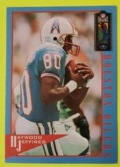 Haywood Jeffires Football Cards 1995 Classic NFL Experience Prices