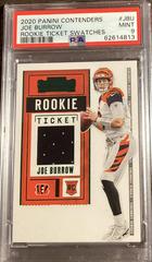 Joe Burrow Football Cards 2020 Panini Contenders Rookie Ticket Swatches Prices