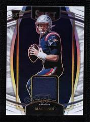 Mac Jones [White] Football Cards 2021 Panini Select Rookie Swatches Prices