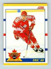 Eric Lindros #88T Hockey Cards 1990 Score Rookie Traded Prices
