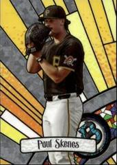 Paul Skenes #BG-1 Baseball Cards 2023 Bowman Draft Glass Prices