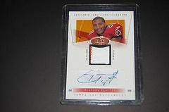 Michael Clayton [Signed Jersey] Football Cards 2004 Fleer Hot Prospects Prices