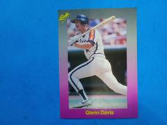 Glenn Davis #168 Baseball Cards 1989 Classic Prices